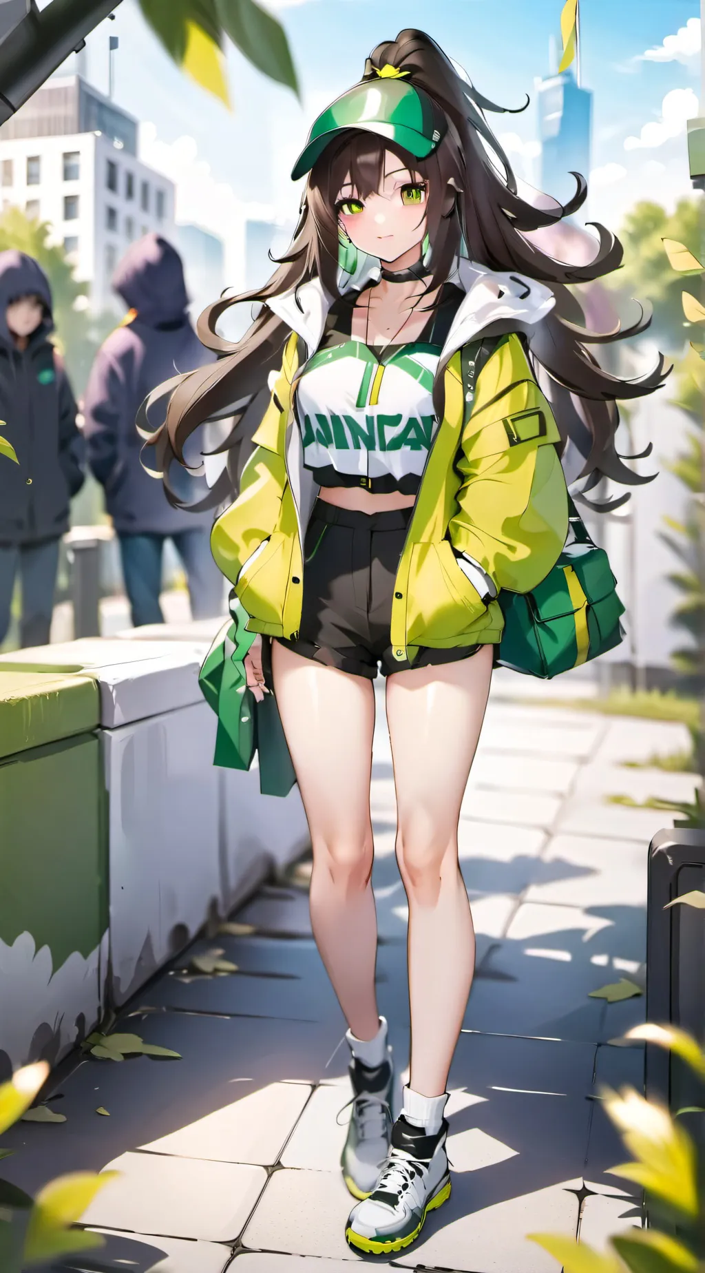 ai character: Luna background