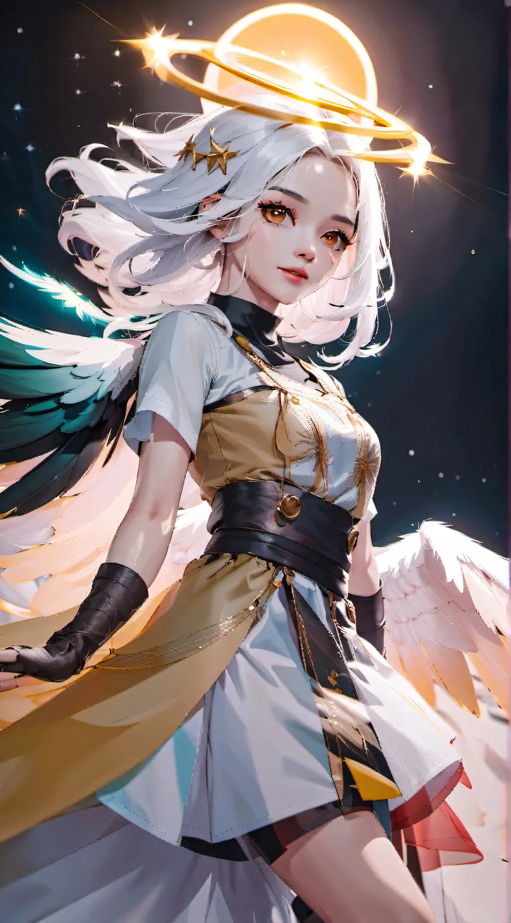 ai character: Daisy☀☁ background