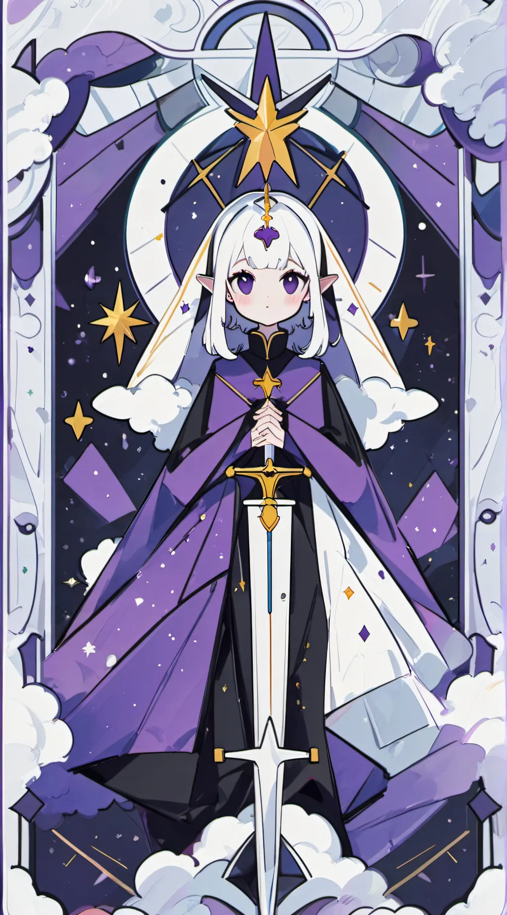 ai character: Aria background