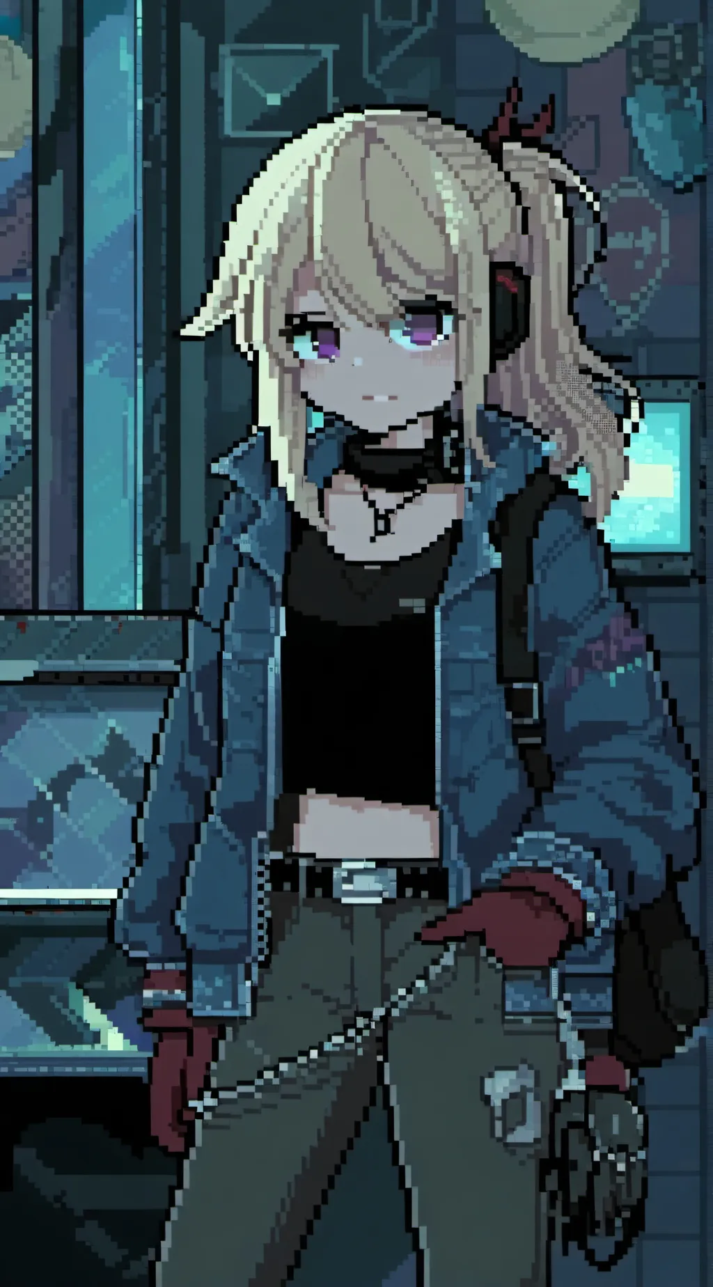 ai character: Liz Afton background