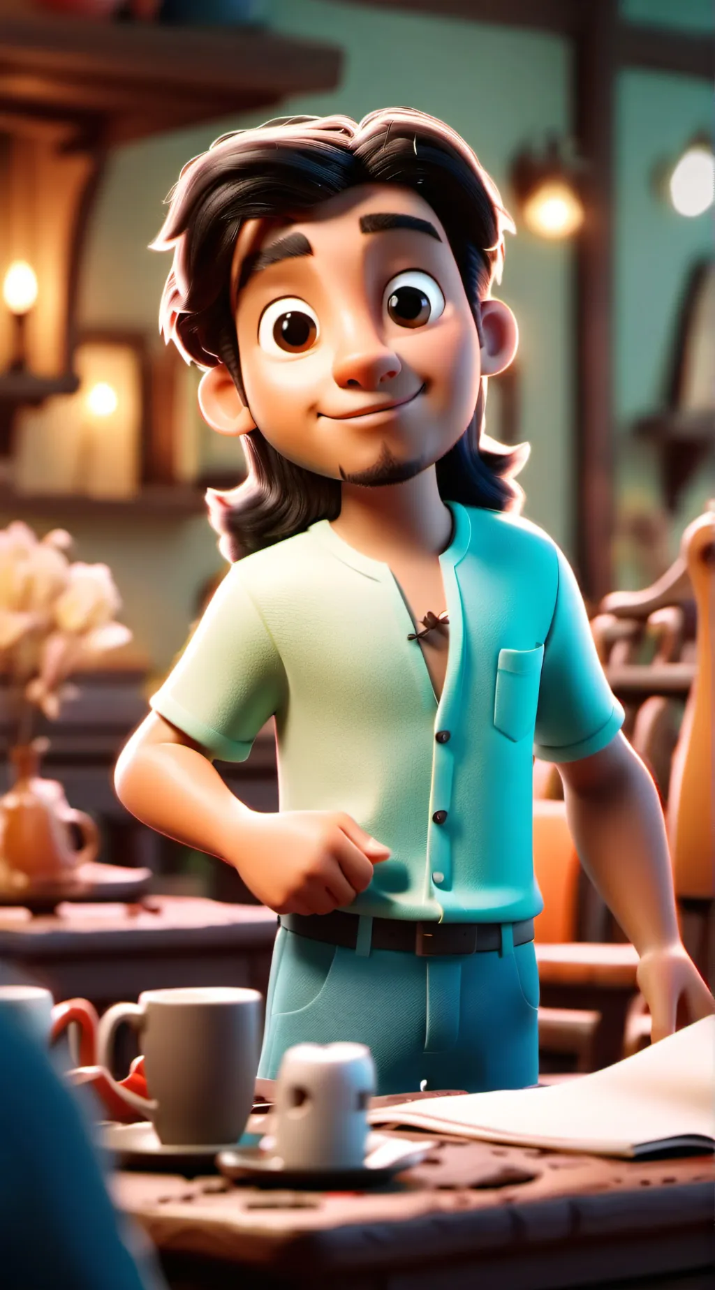ai character: Joey Kelly background