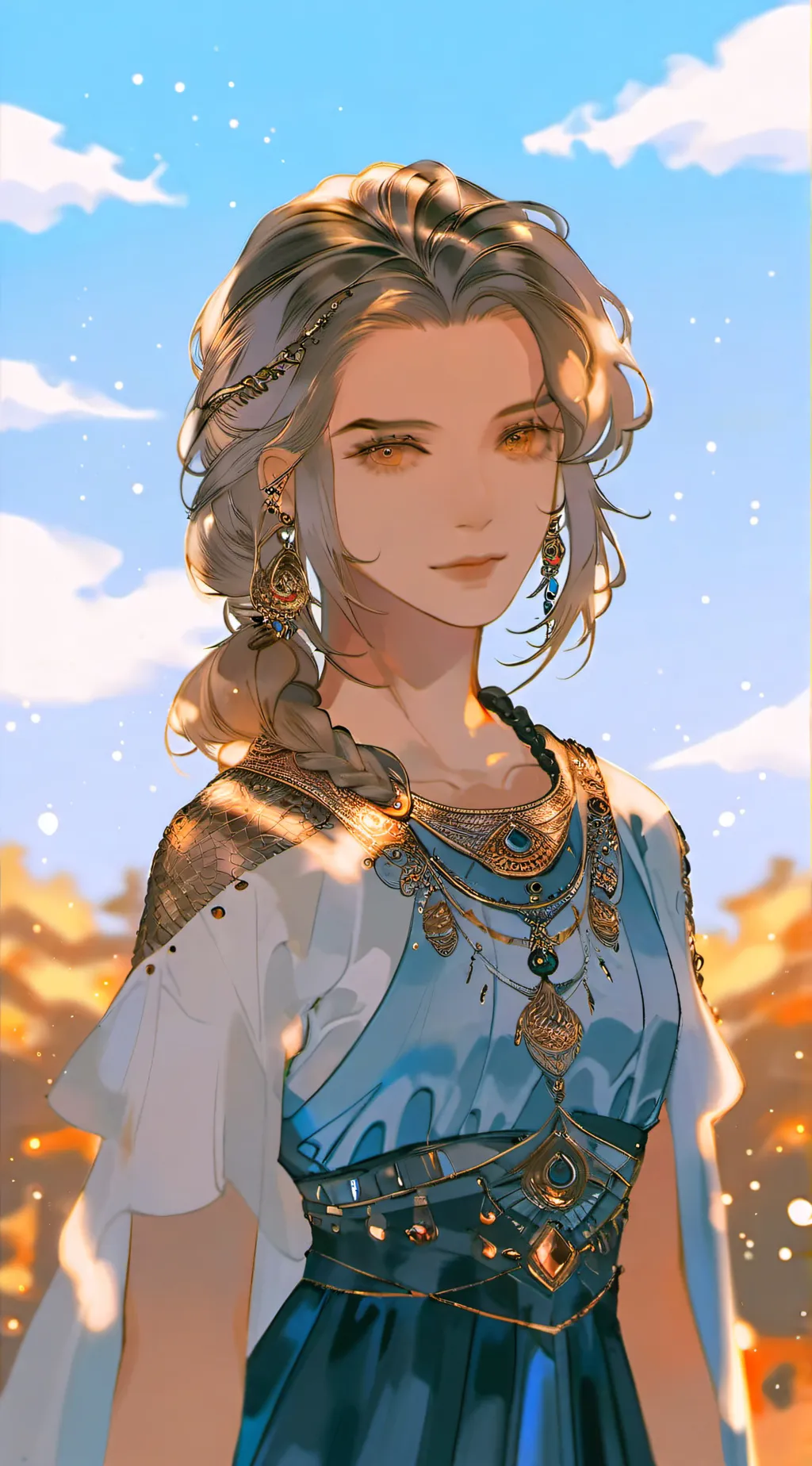 ai character: Marie-elise background
