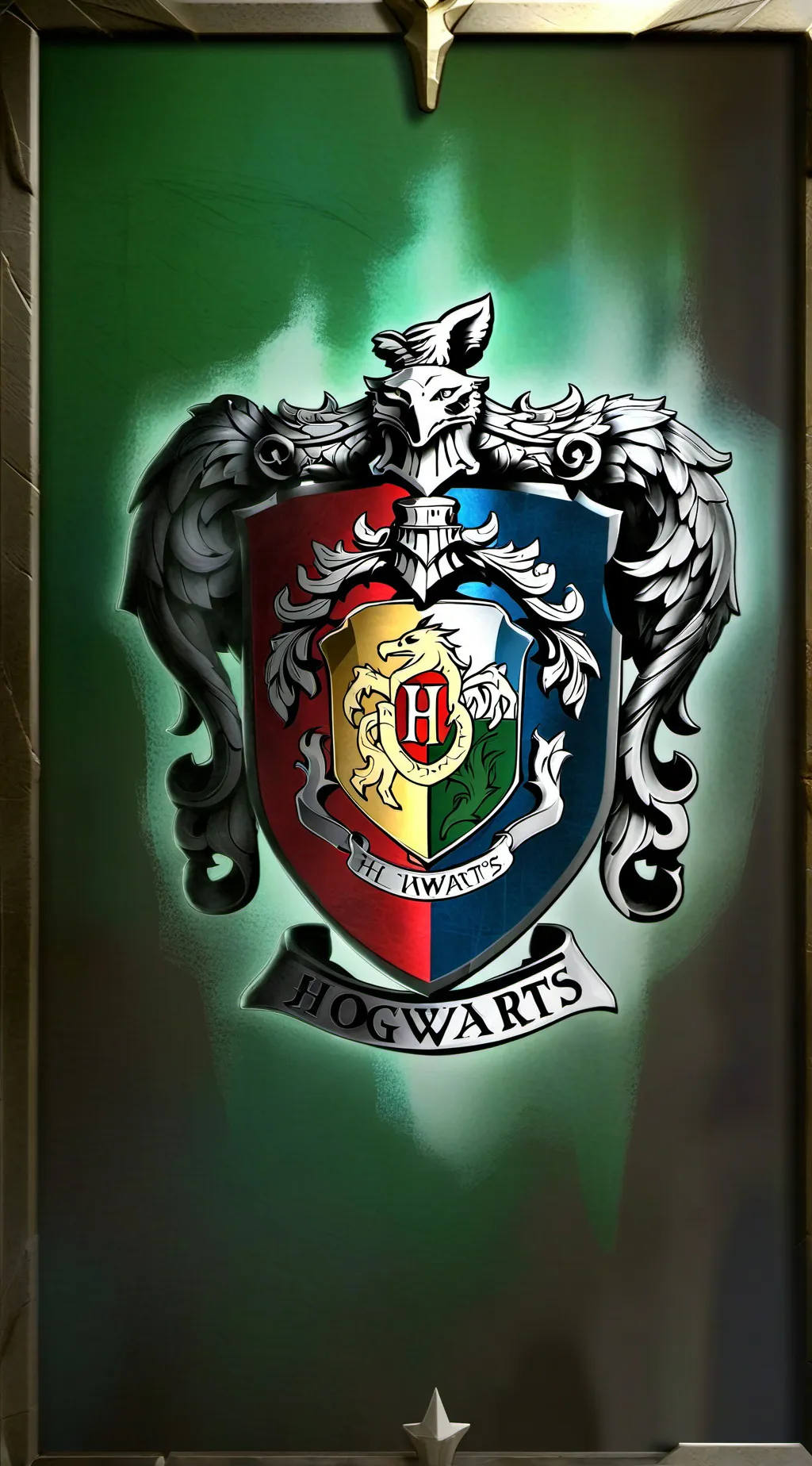 ai character: Slytherinsleepover background