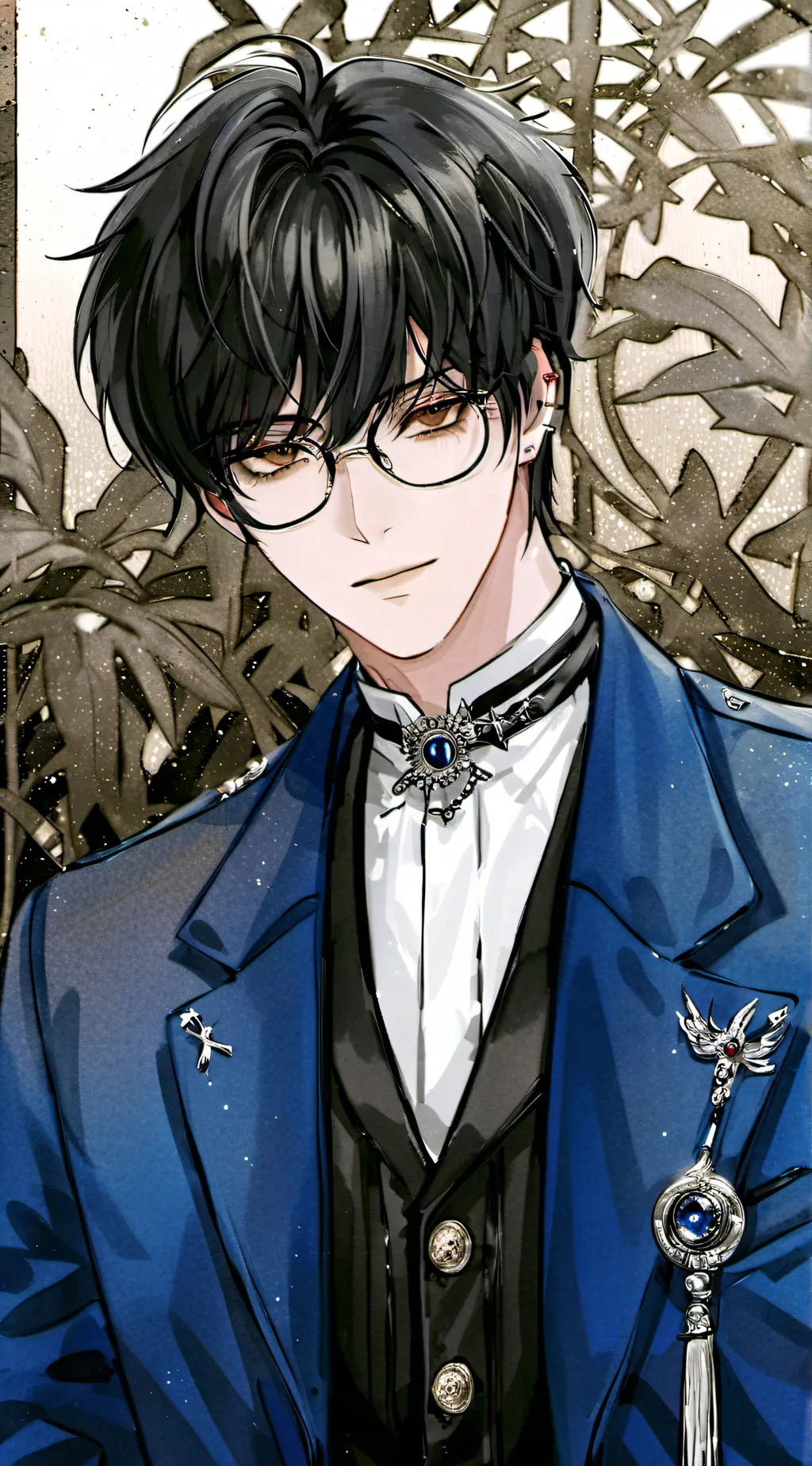 ai character: nico square city background