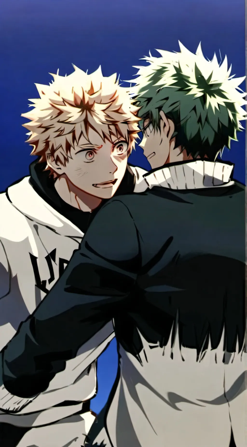 ai character: yandere bakugo bkd background