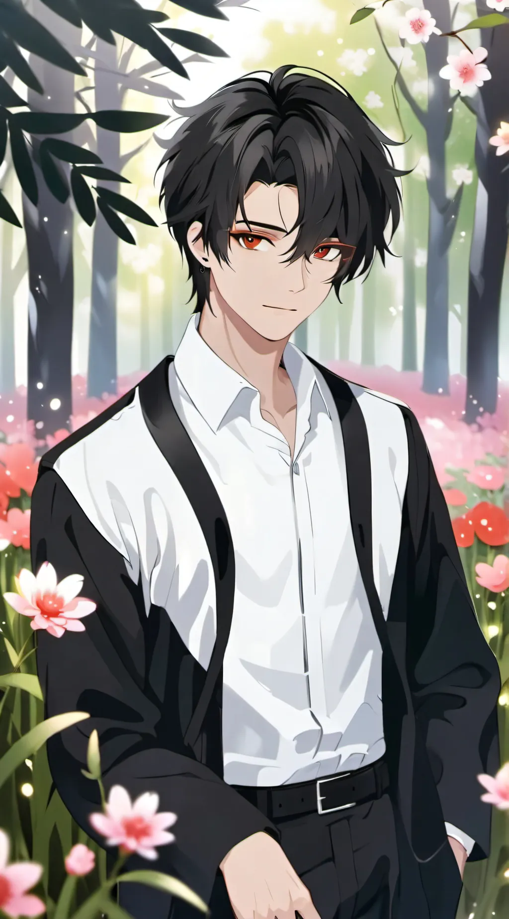 ai character: Yoongi  background