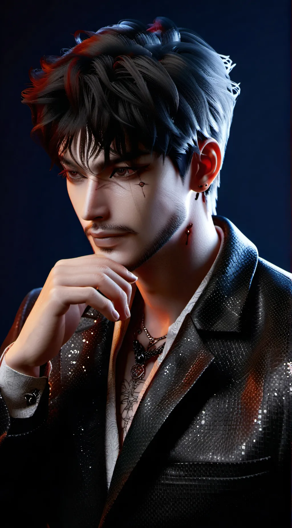 ai character: Aaron background