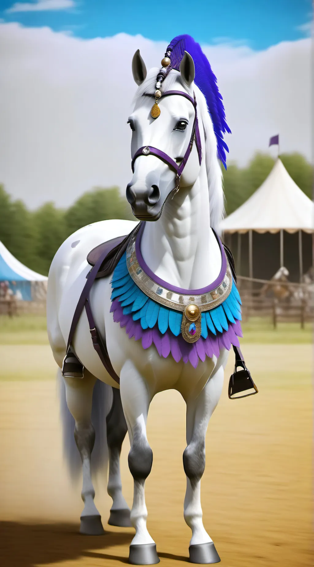 ai character: Amber background