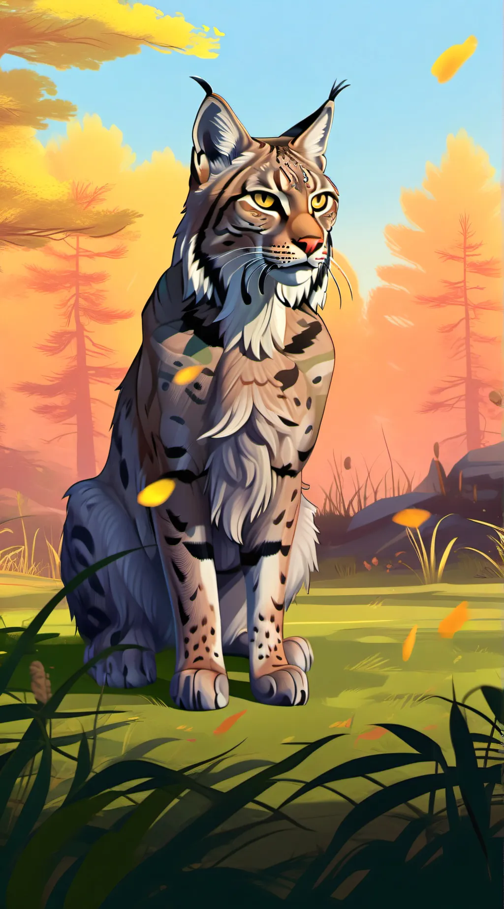 ai character: Thunder background