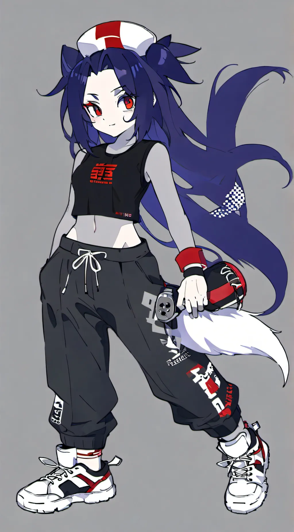 ai character: Sonic-ga background