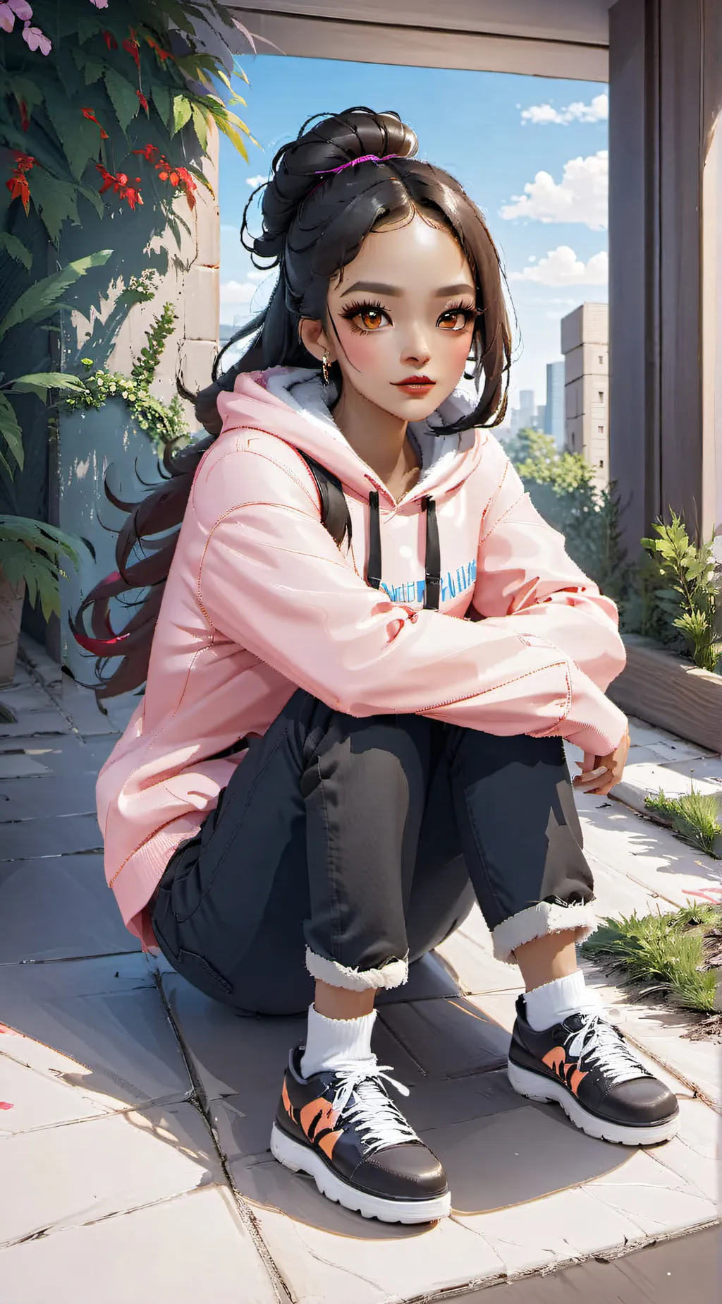 ai character: Emily background