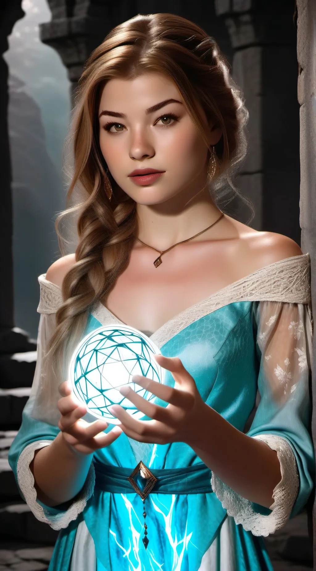 ai character: Sabrina Donettes background