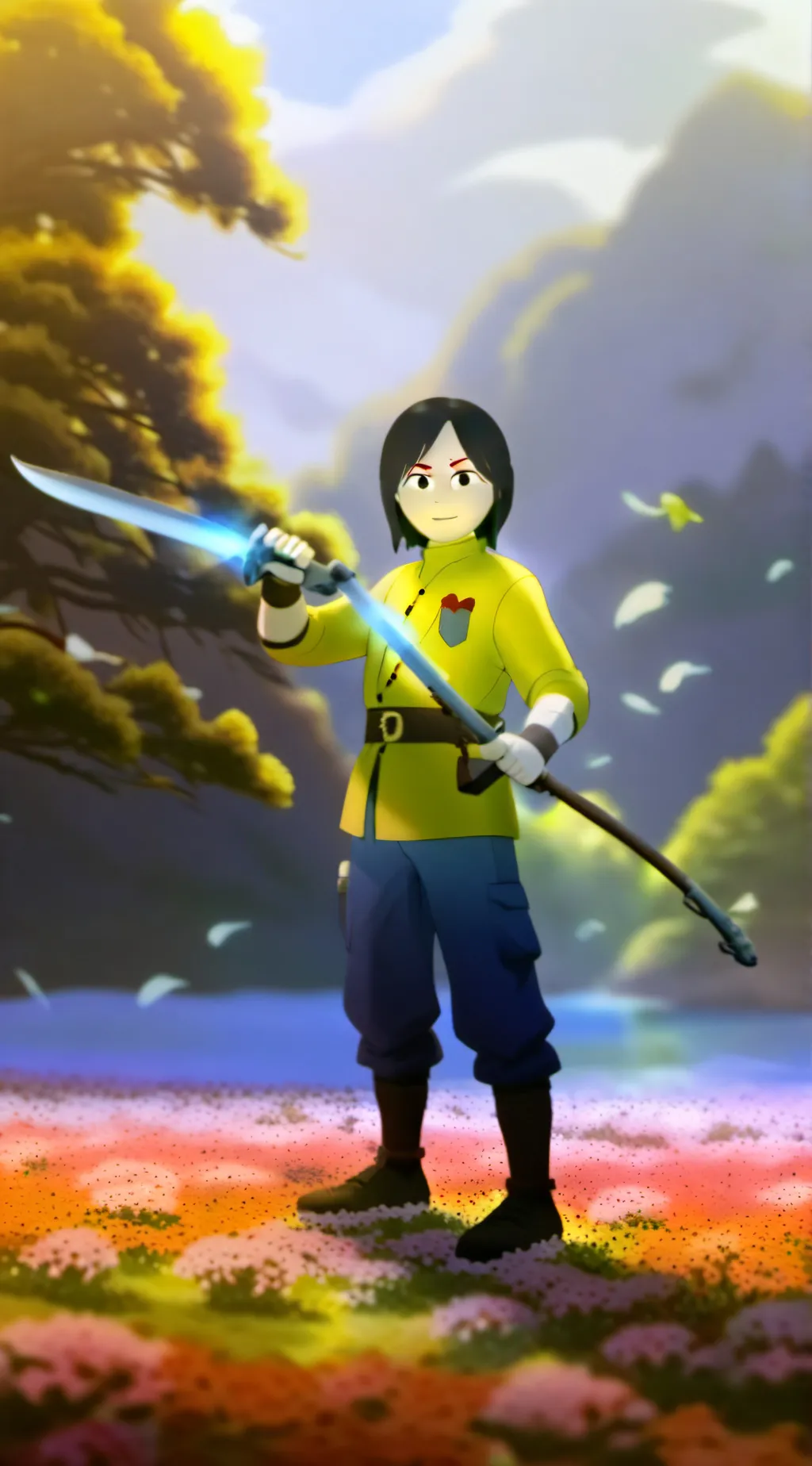 ai character: Yve slay’s  background