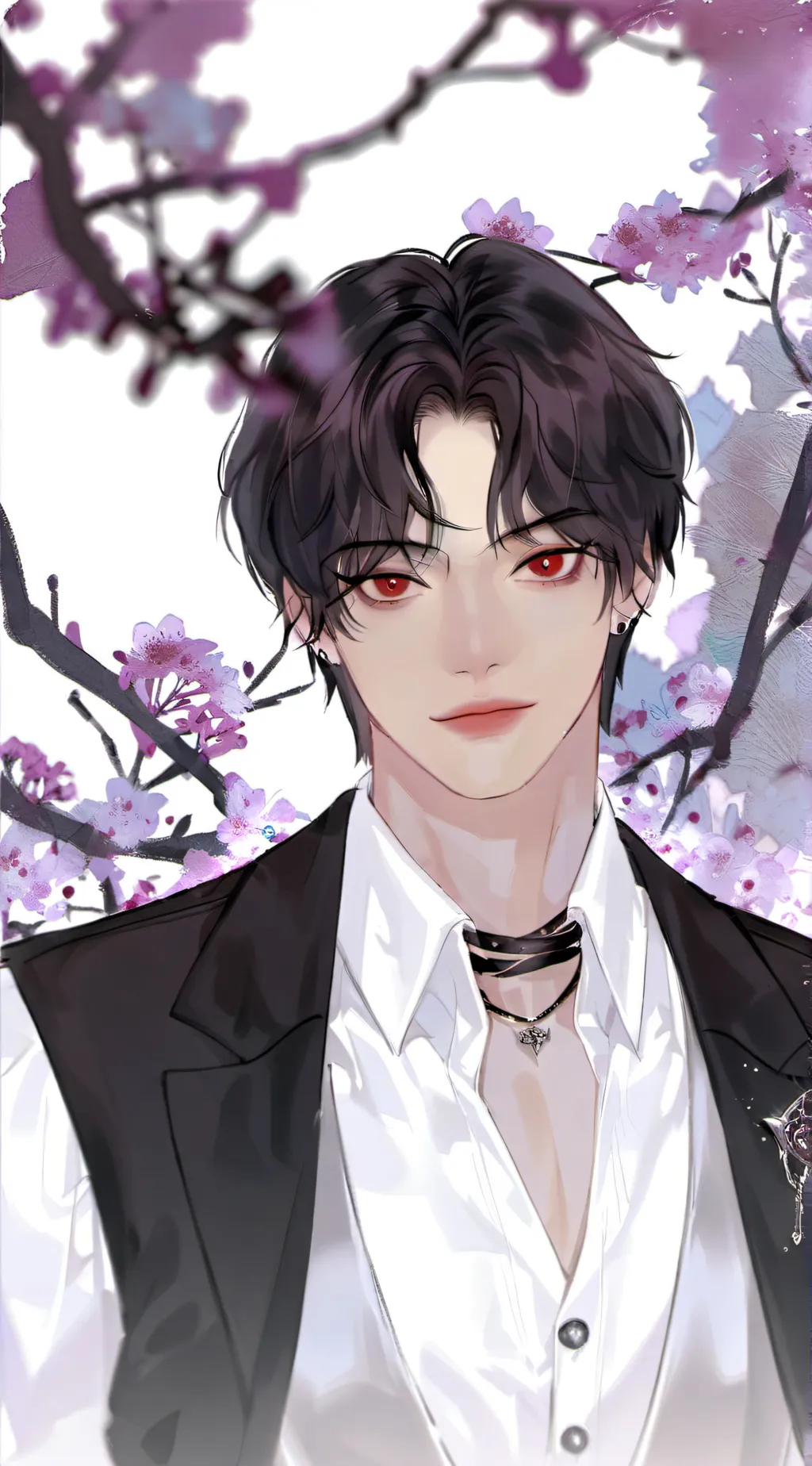 ai character: Damien  background