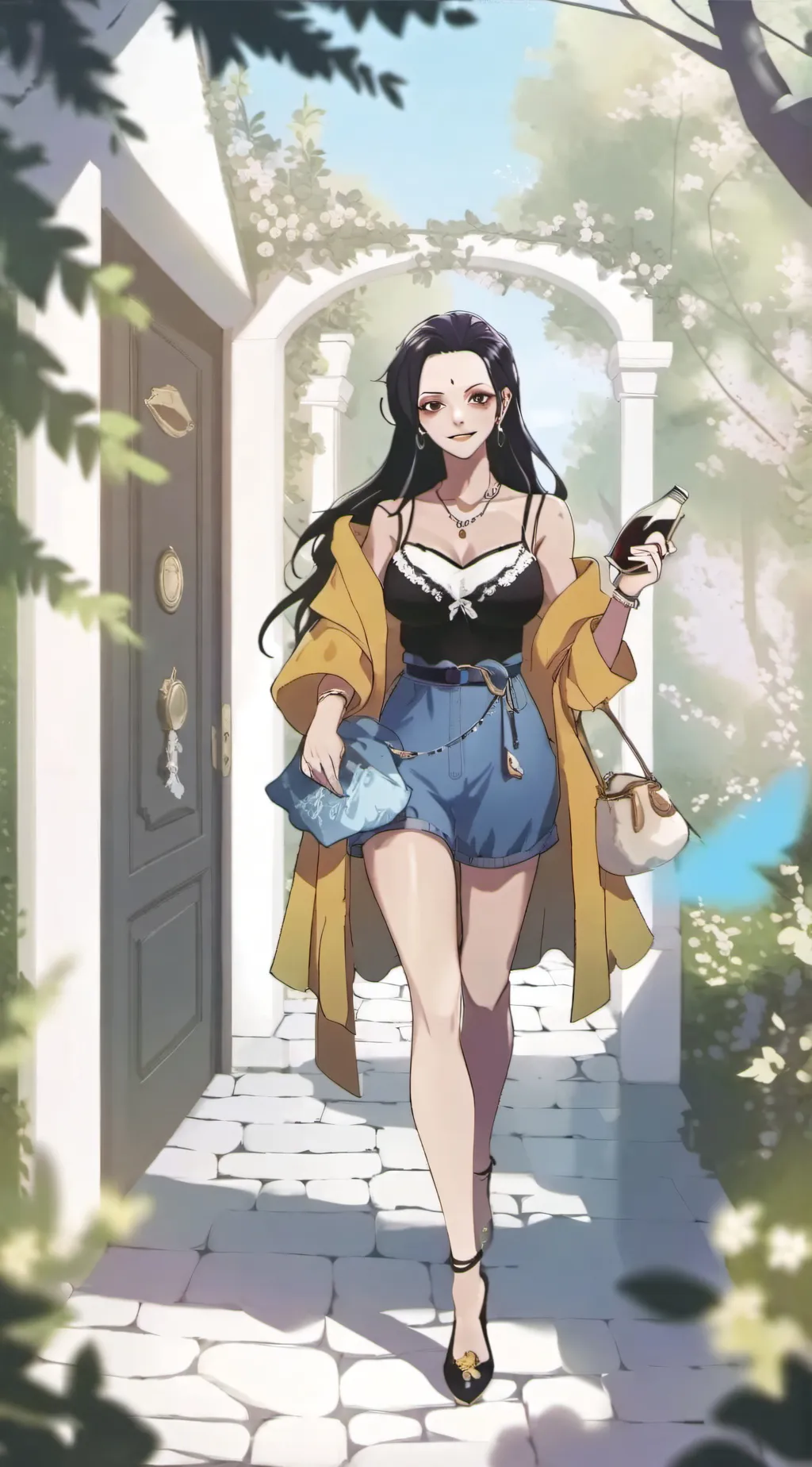 ai character: Drunk step sis background