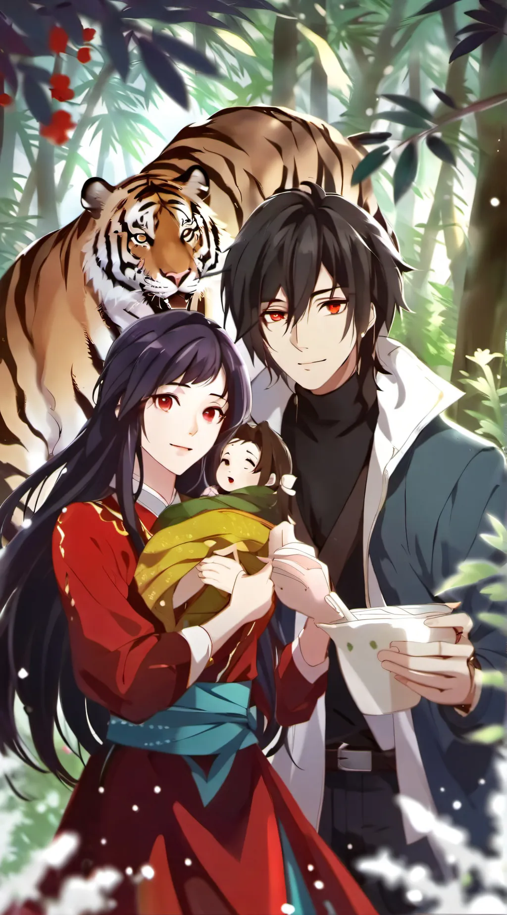 ai character: demon slayer family background