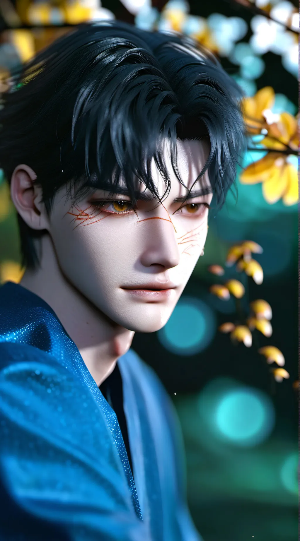 ai character: Sky background
