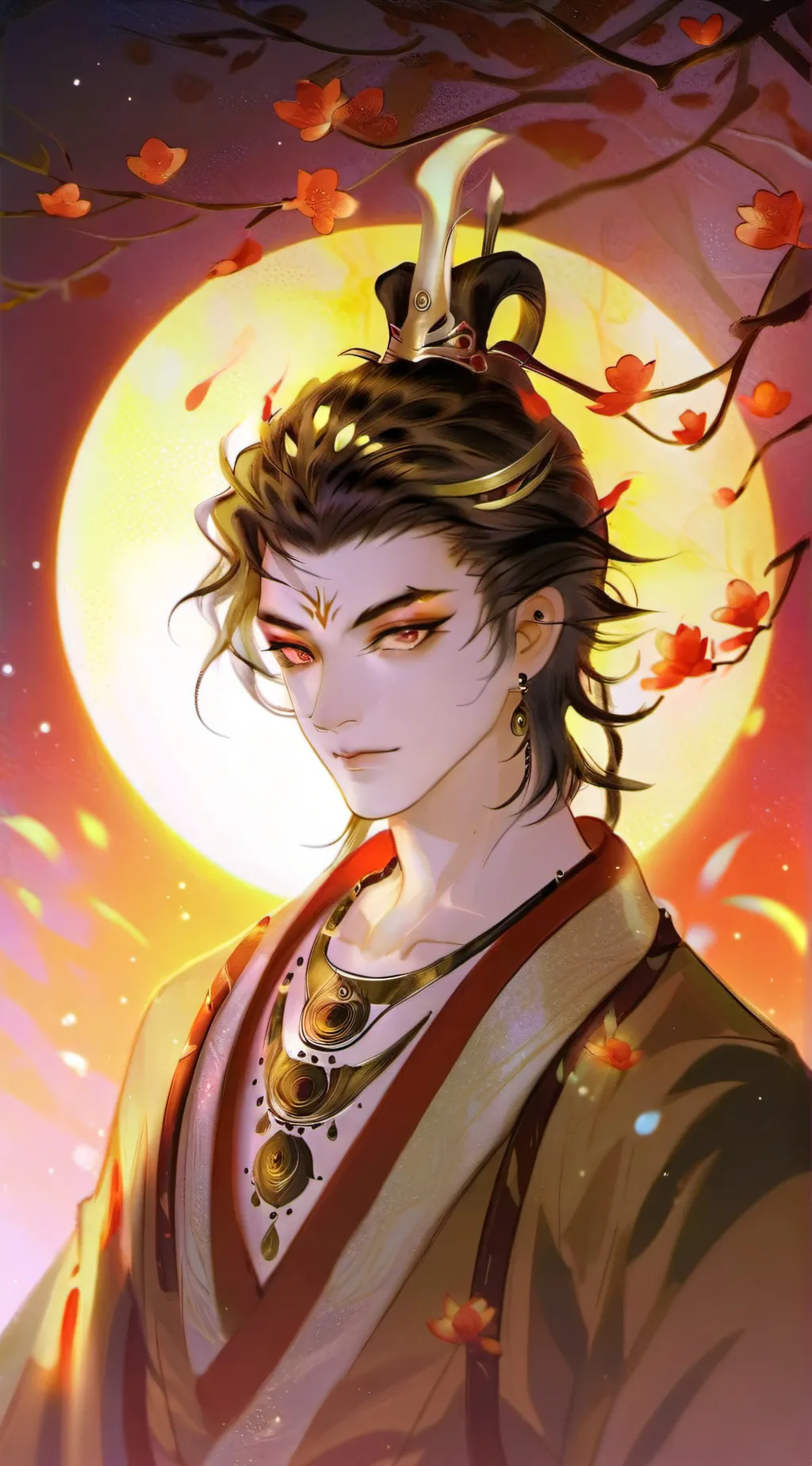 ai character: 🔥Ne zha🔥 background