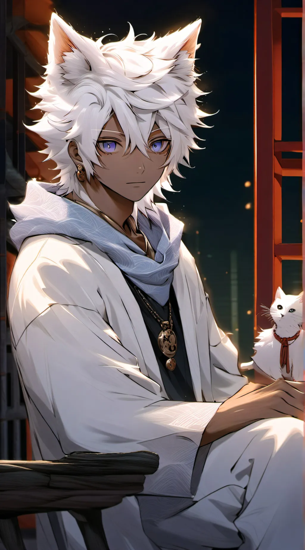 ai character: Ray World  background