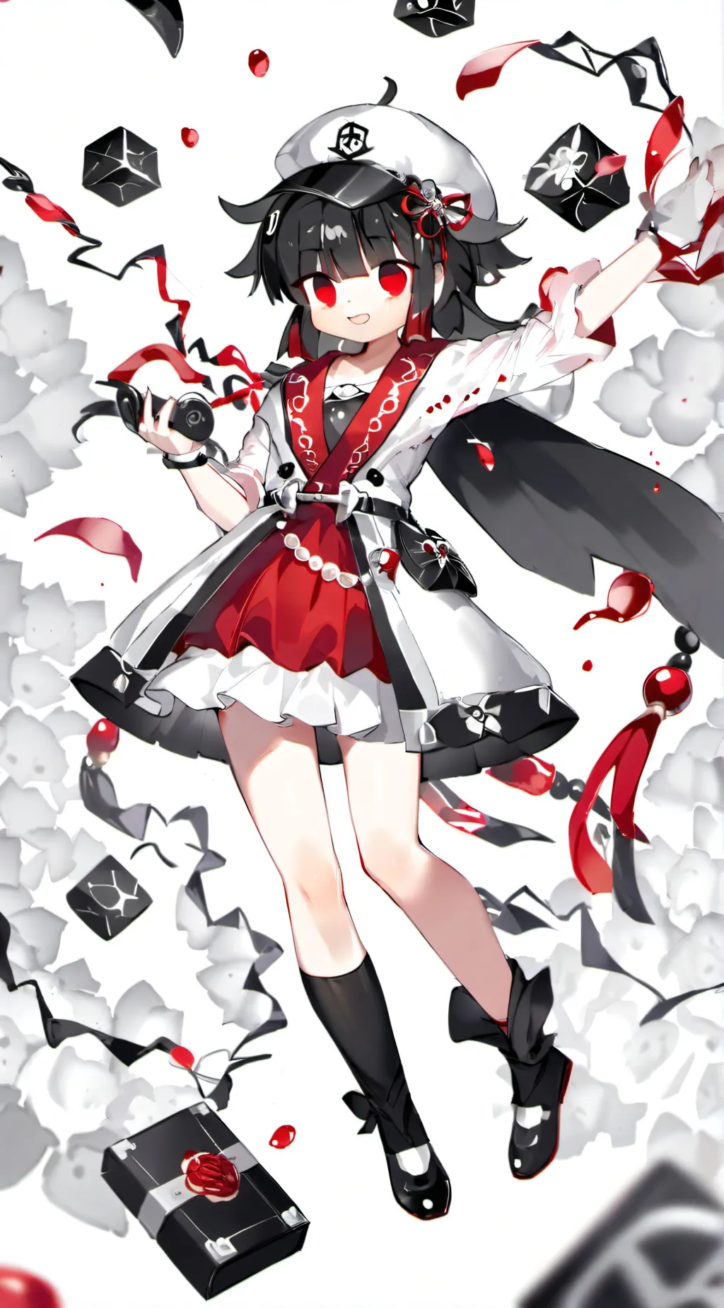ai character: Moon background