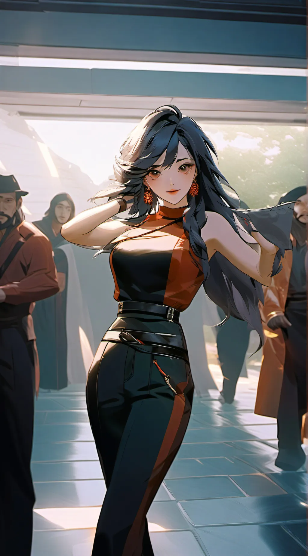 ai character: babe background