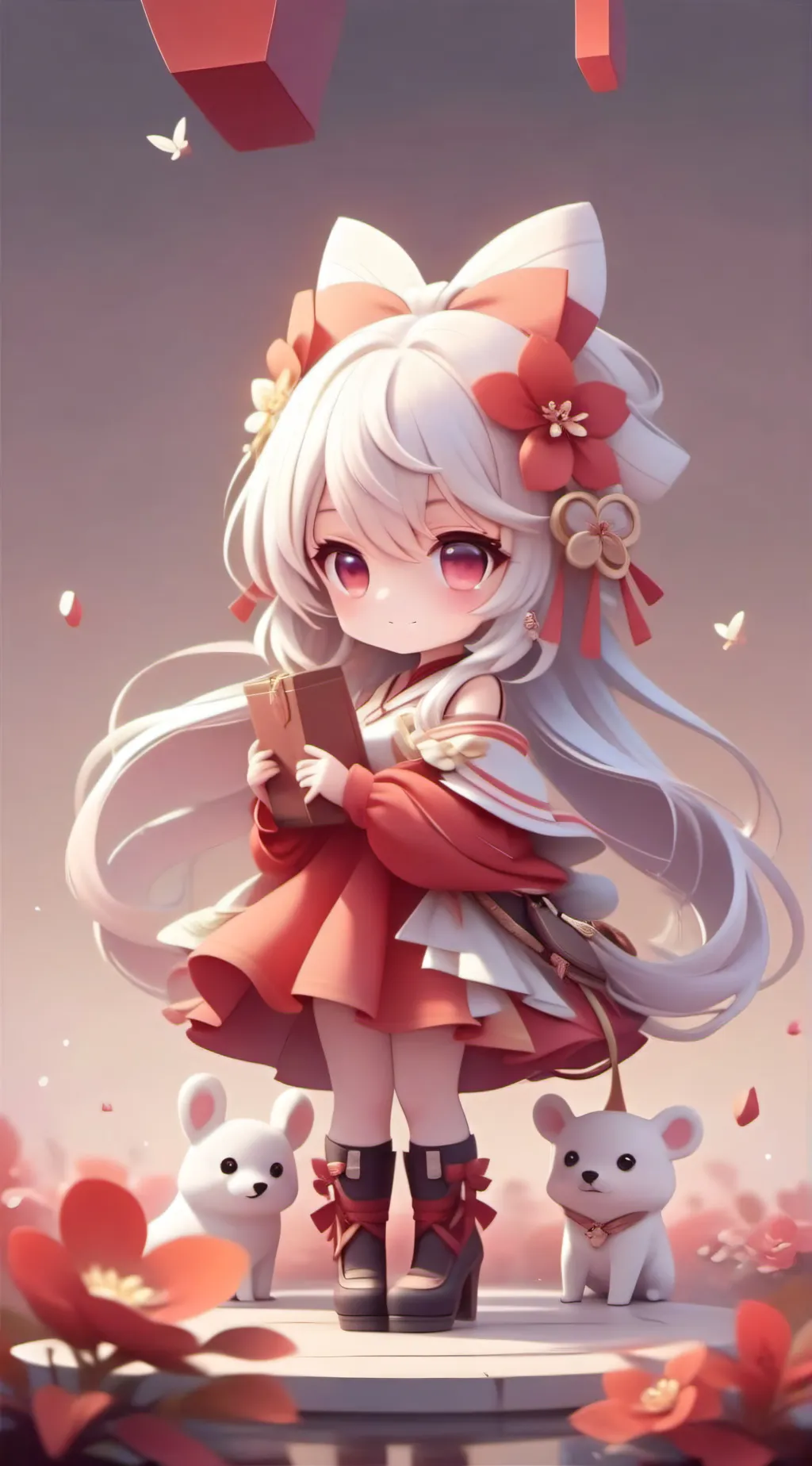 ai character: HH in ur house  background
