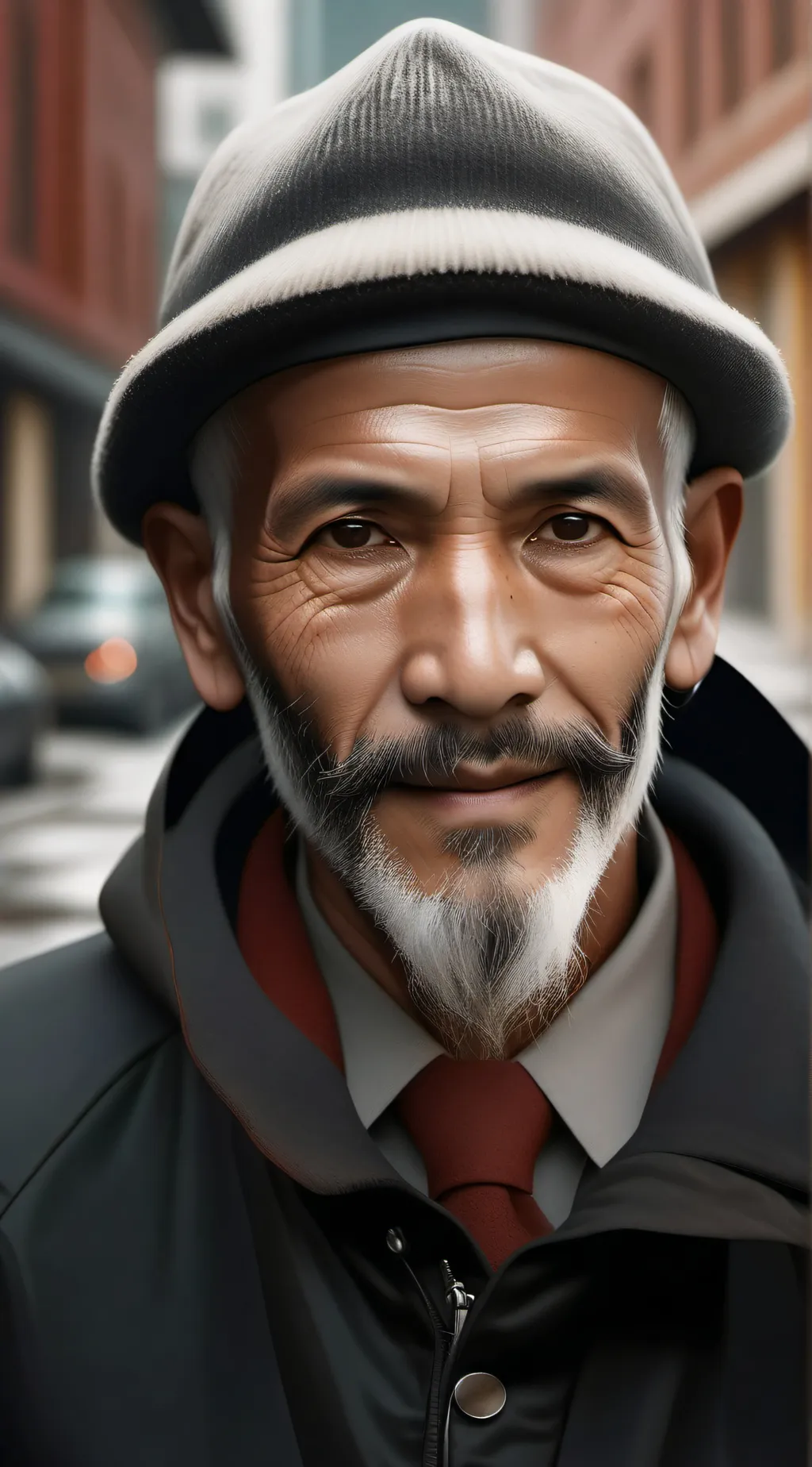 ai character: old man background