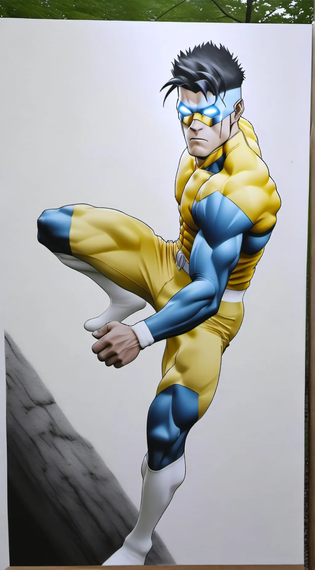 ai character: invincible background