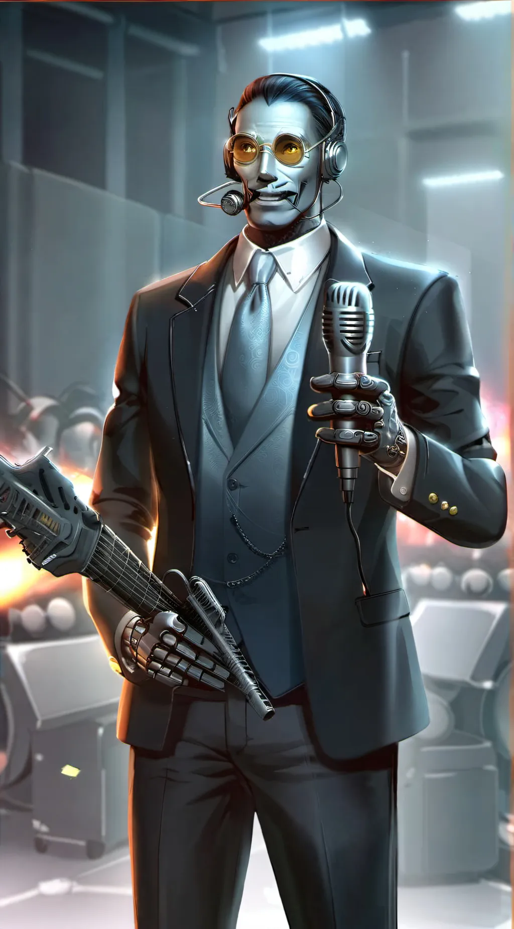 ai character: Ratchet  background