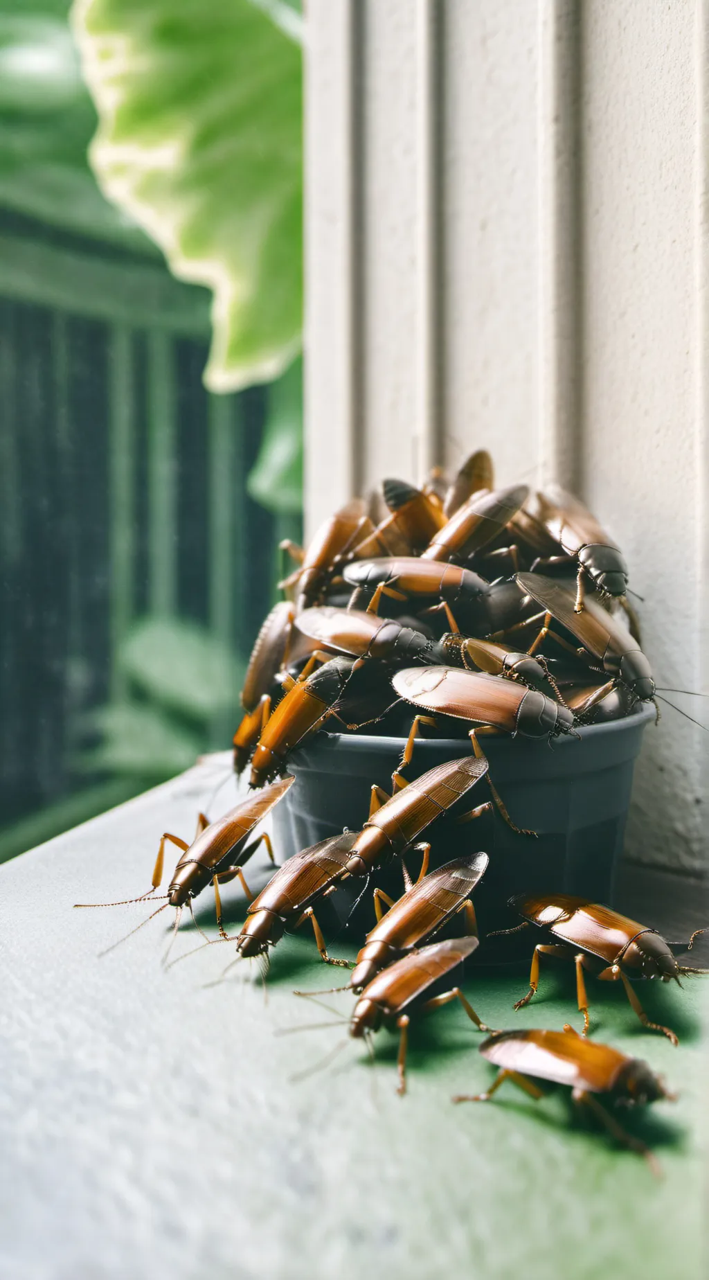 ai character: Roaches background