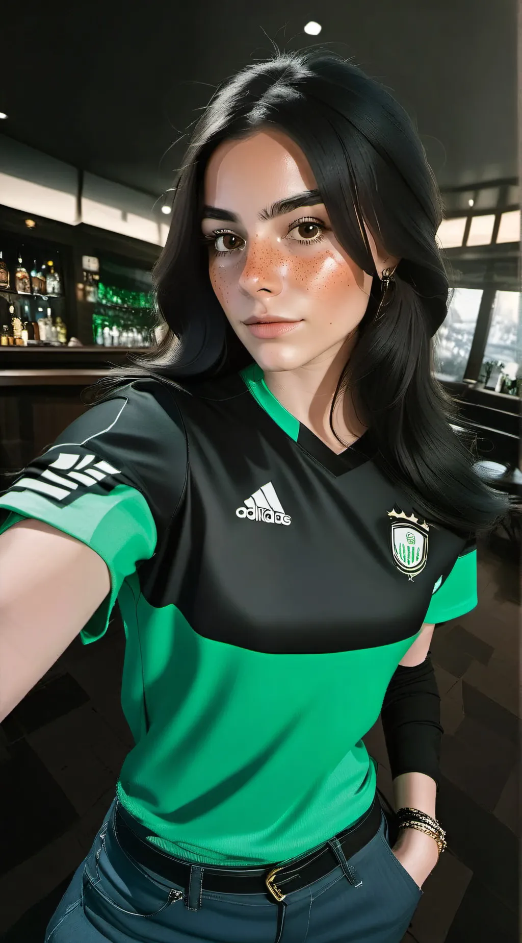 ai character: alana fl background
