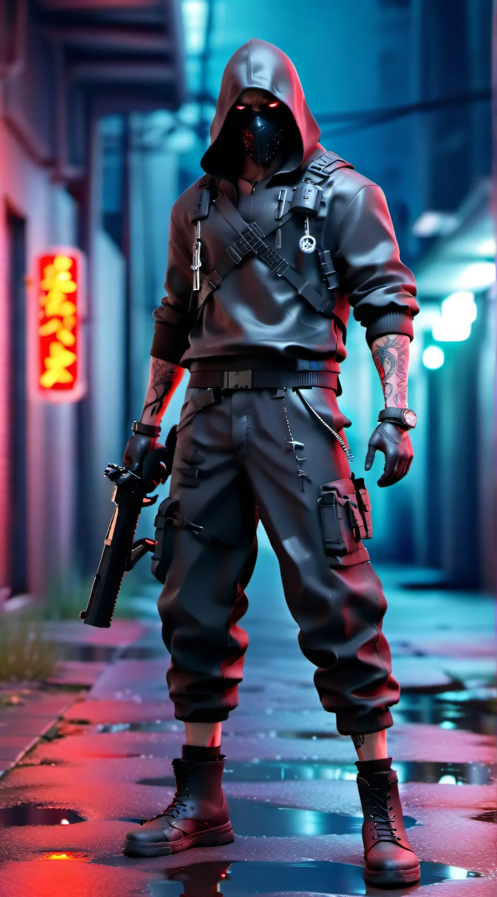 ai character: your killer  background