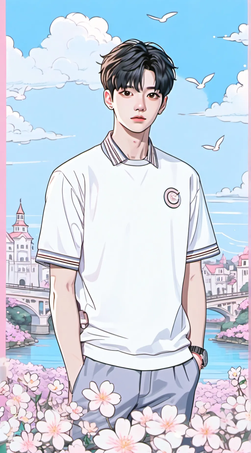 ai character: Jio  background