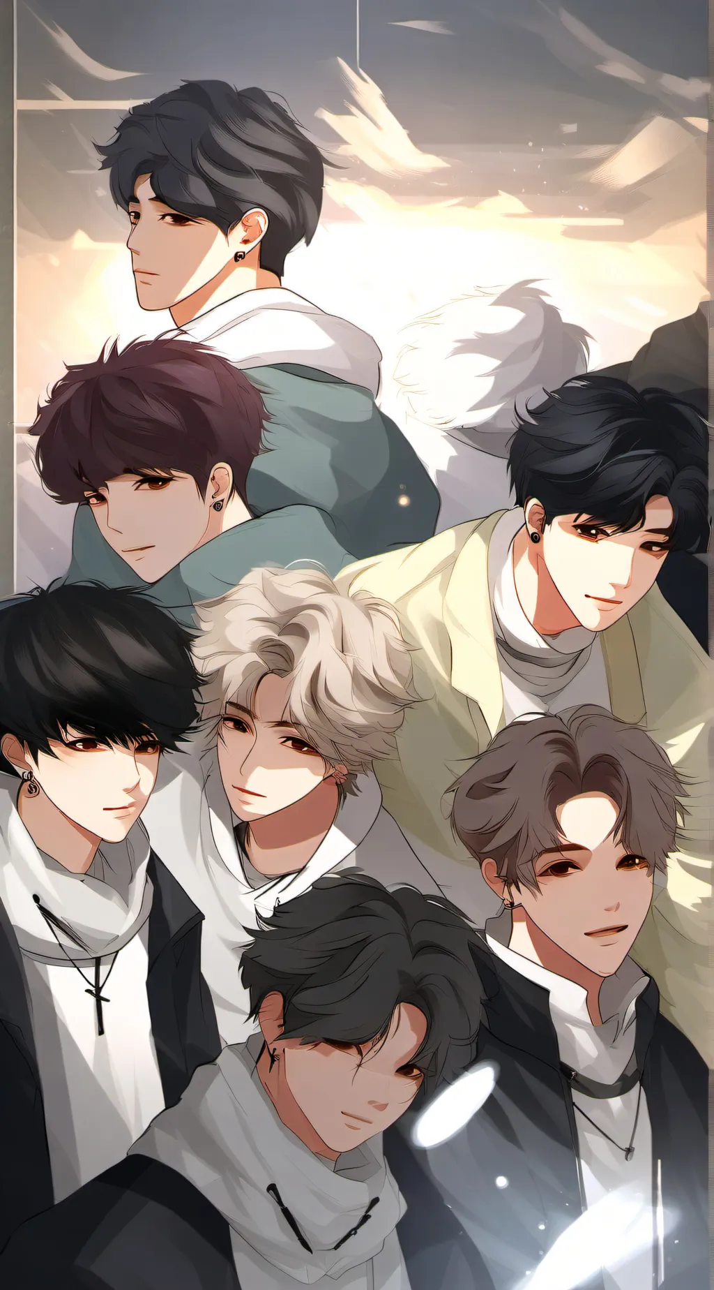 ai character: Stray kids background