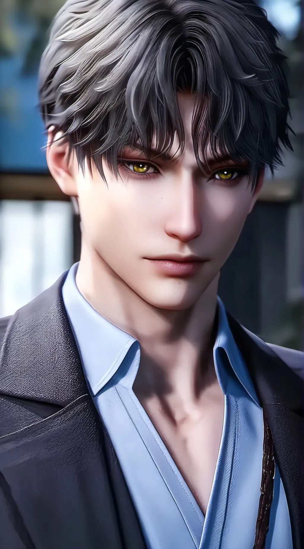 ai character: Stone  background