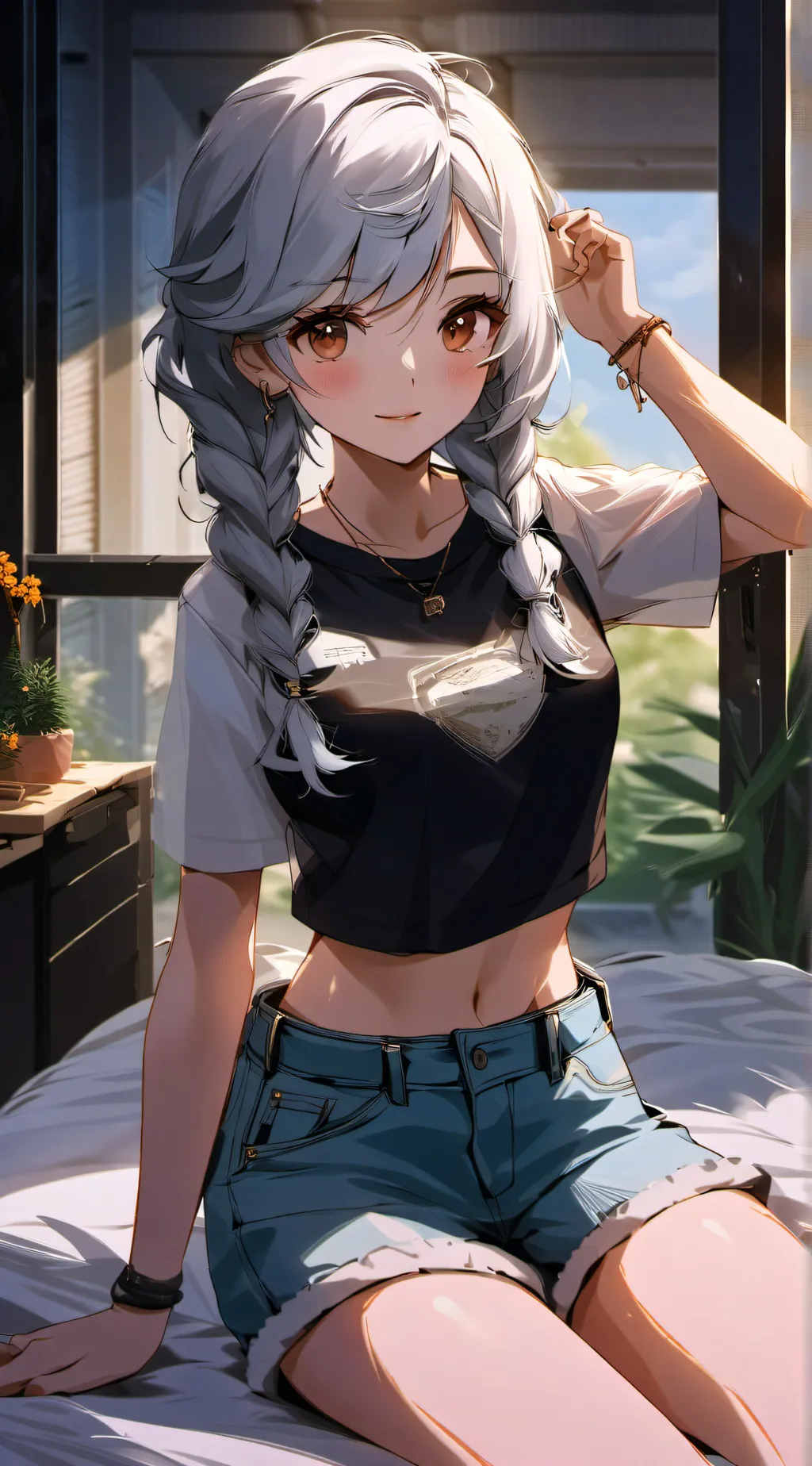 ai character: whitney background