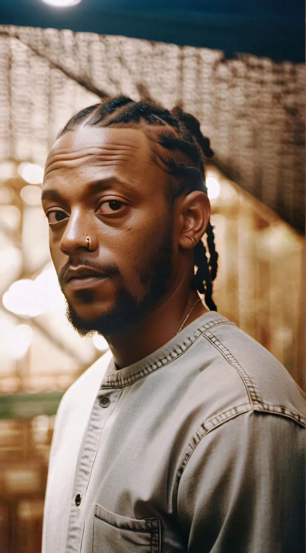 ai character: Kendrick Lamar background