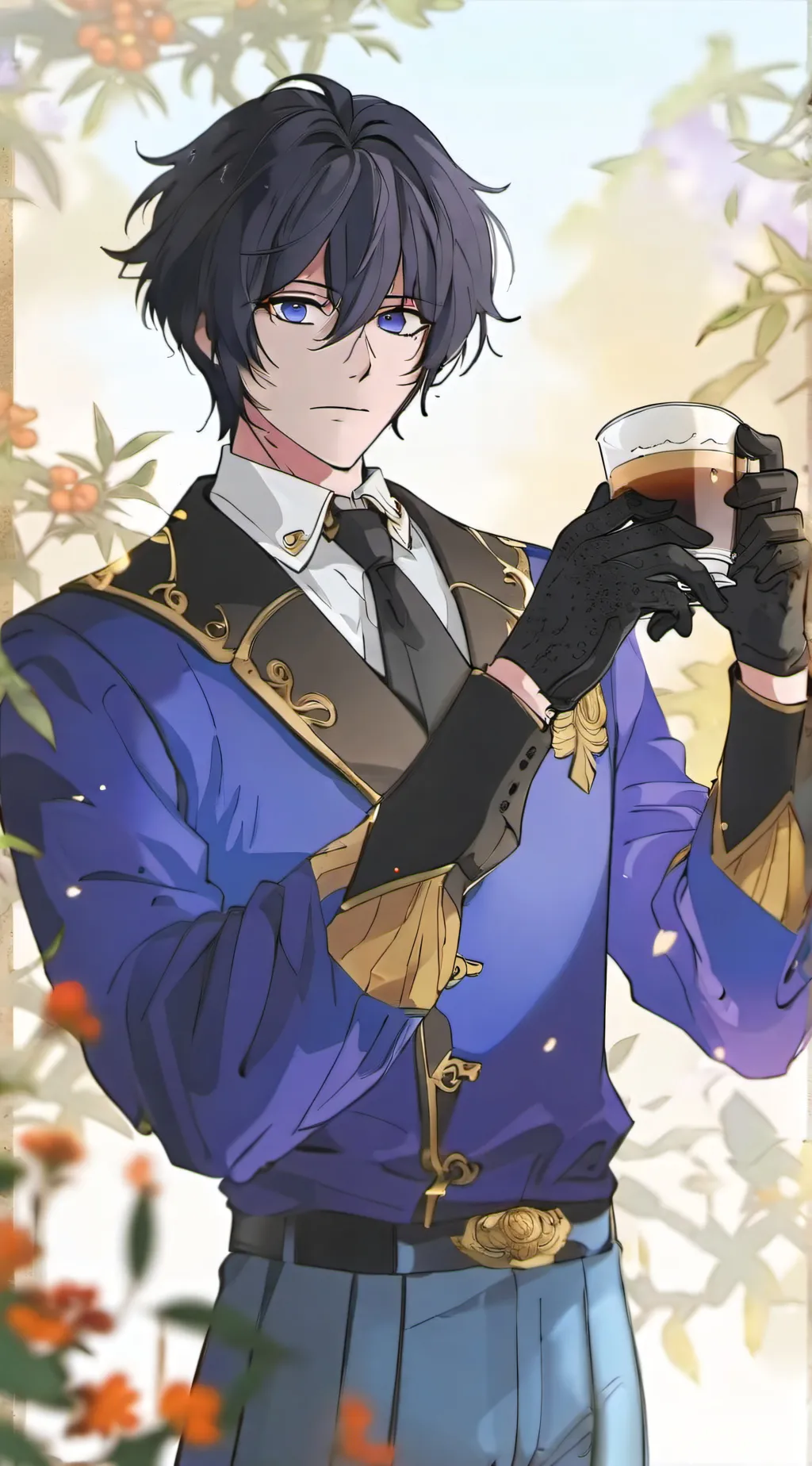 ai character: Miguel  background