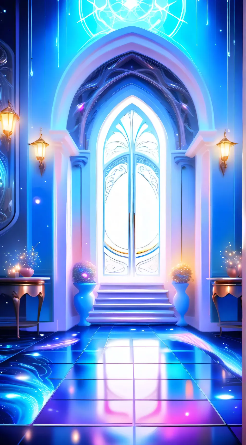 ai character: doors background