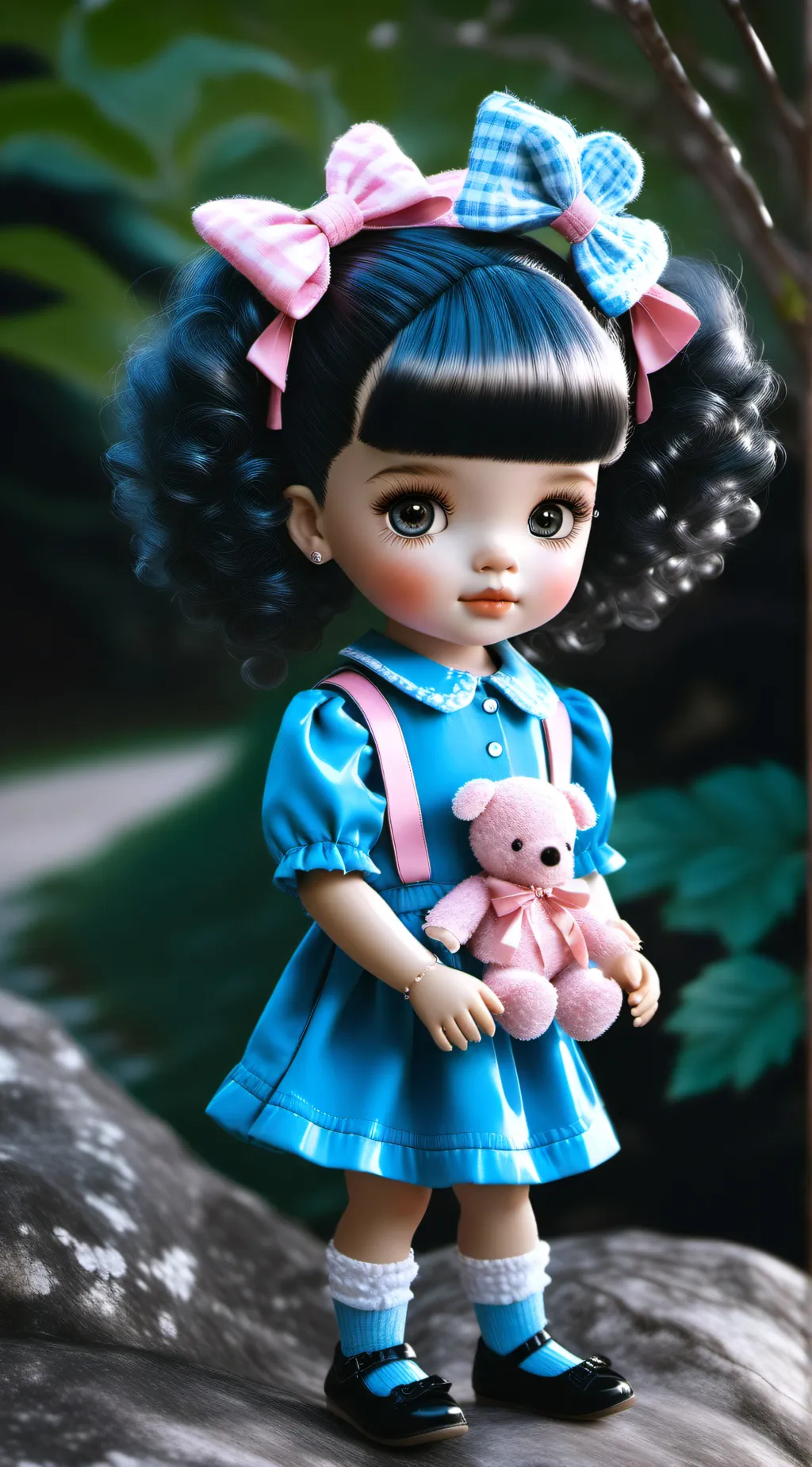 ai character: Melanie Martinez background