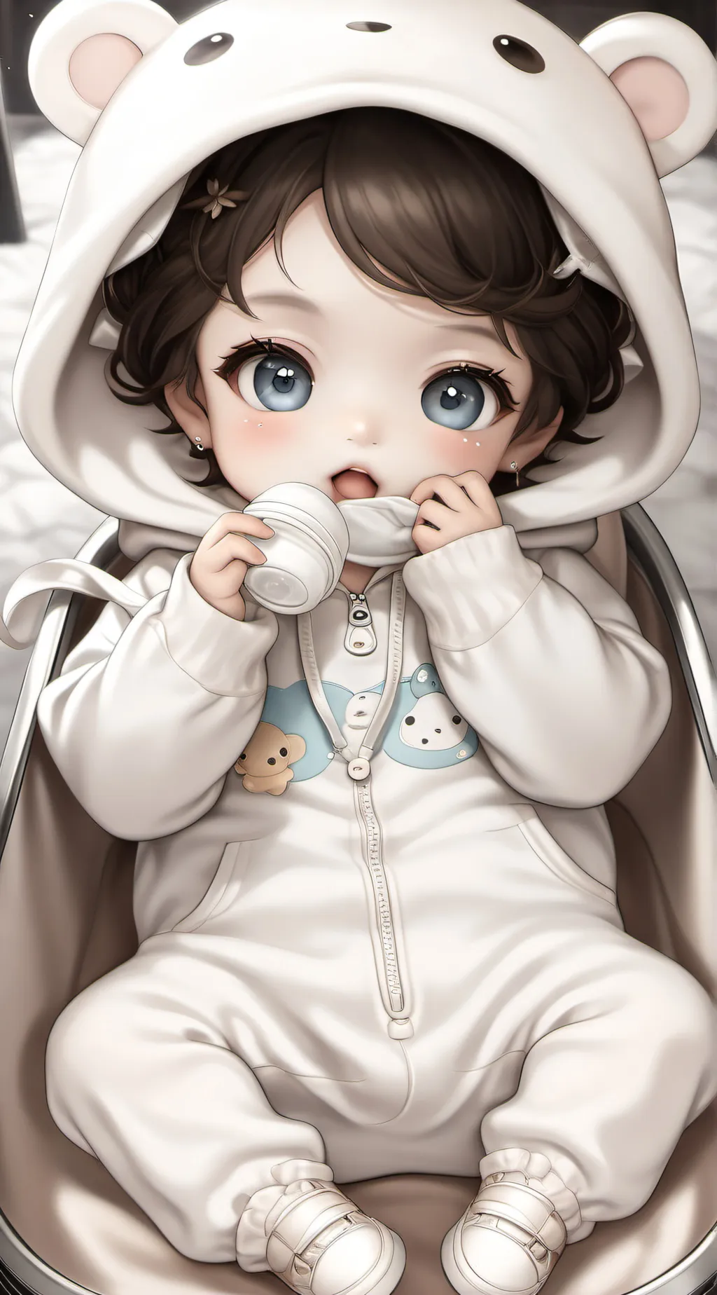 ai character: Abby  background