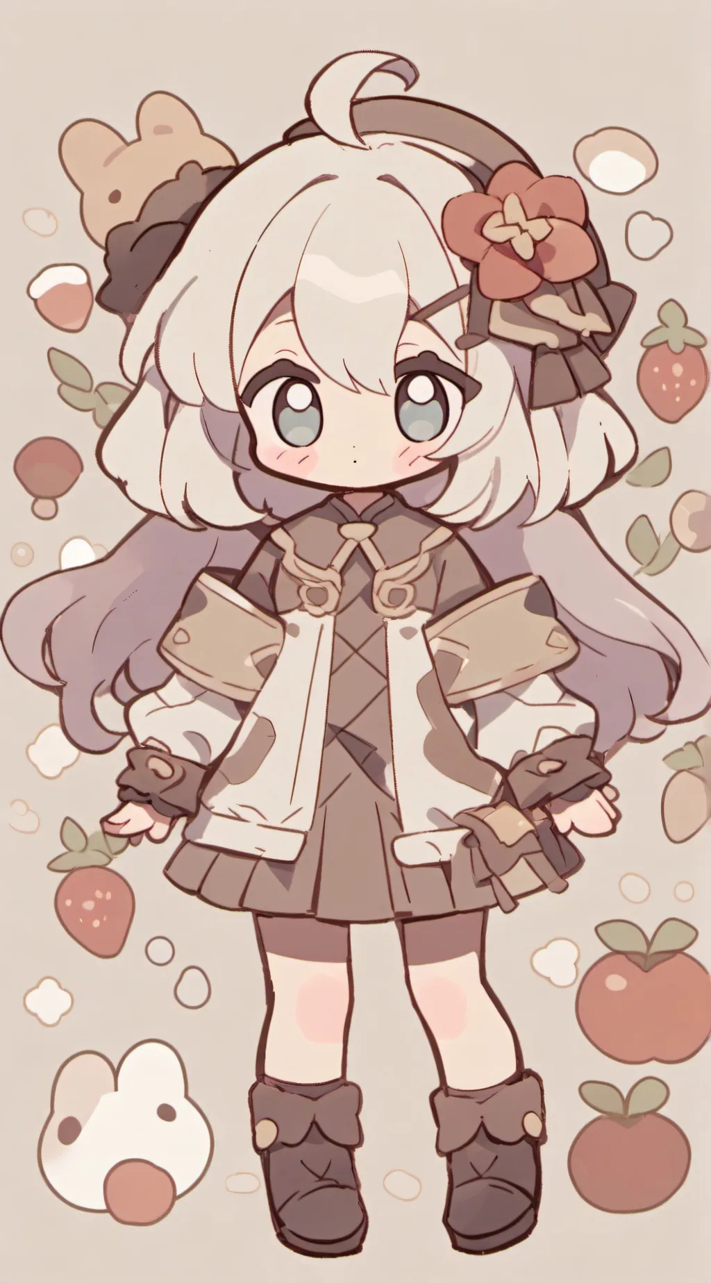 ai character: P"ssed background