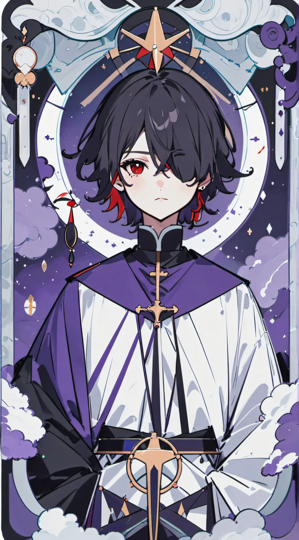 ai character: •°Phoenix°• background