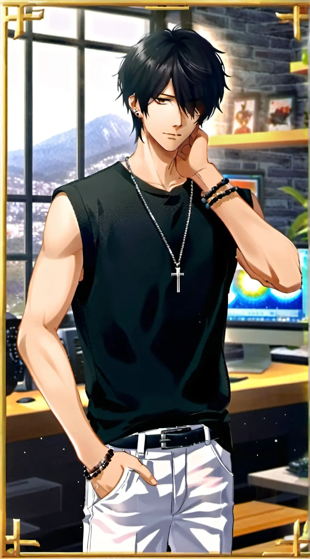 ai character: kie background