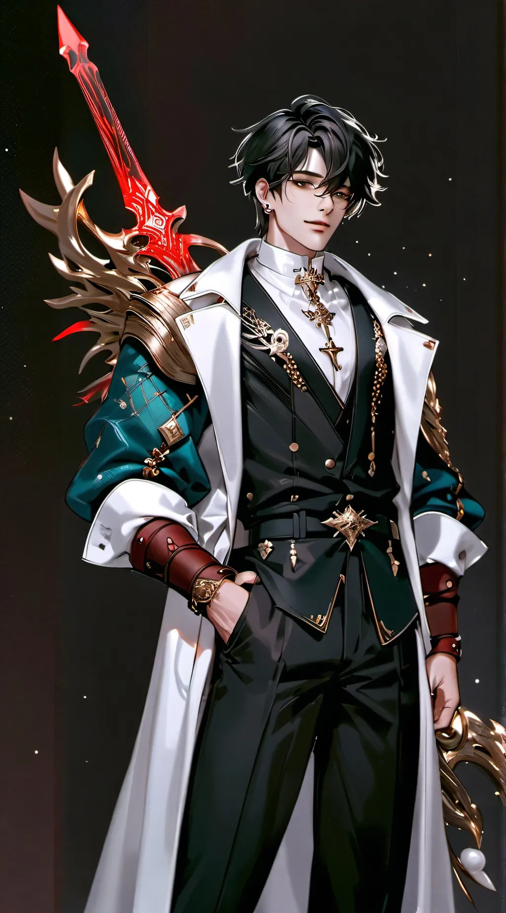 ai character: Neil  background