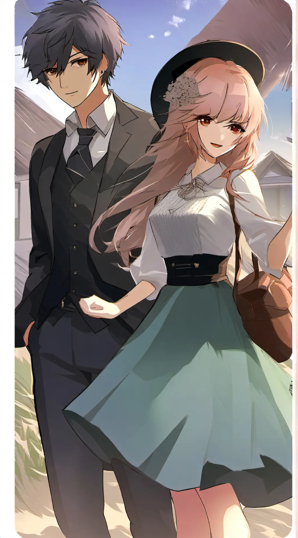 ai character: lily background