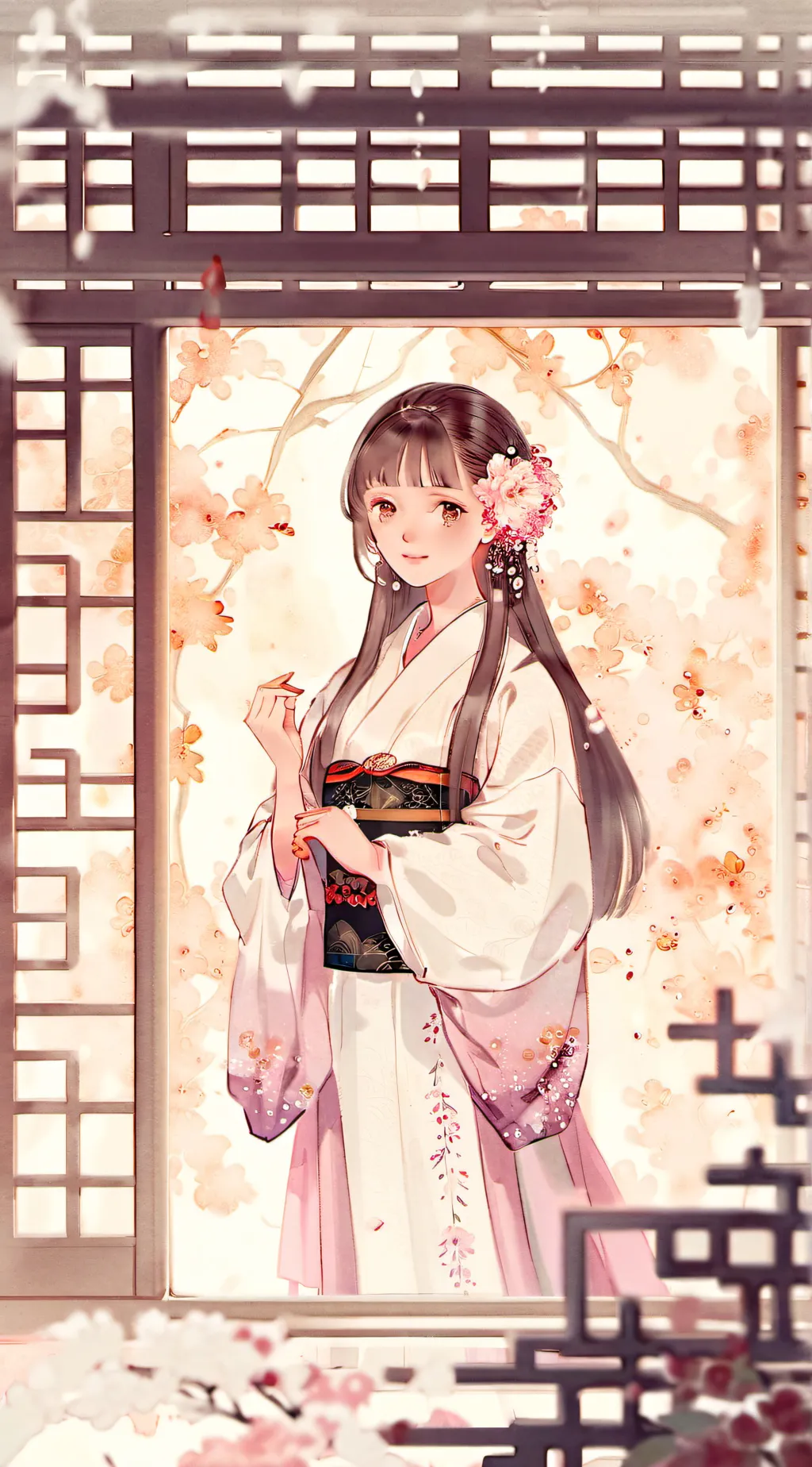 ai character: cafe ds background