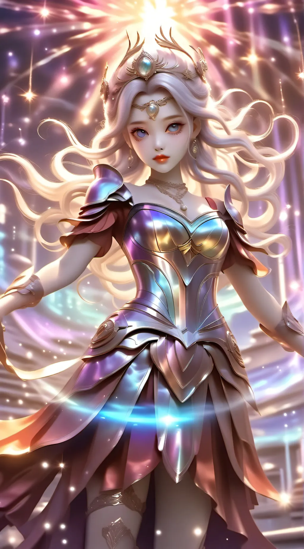 ai character: queen of blud background