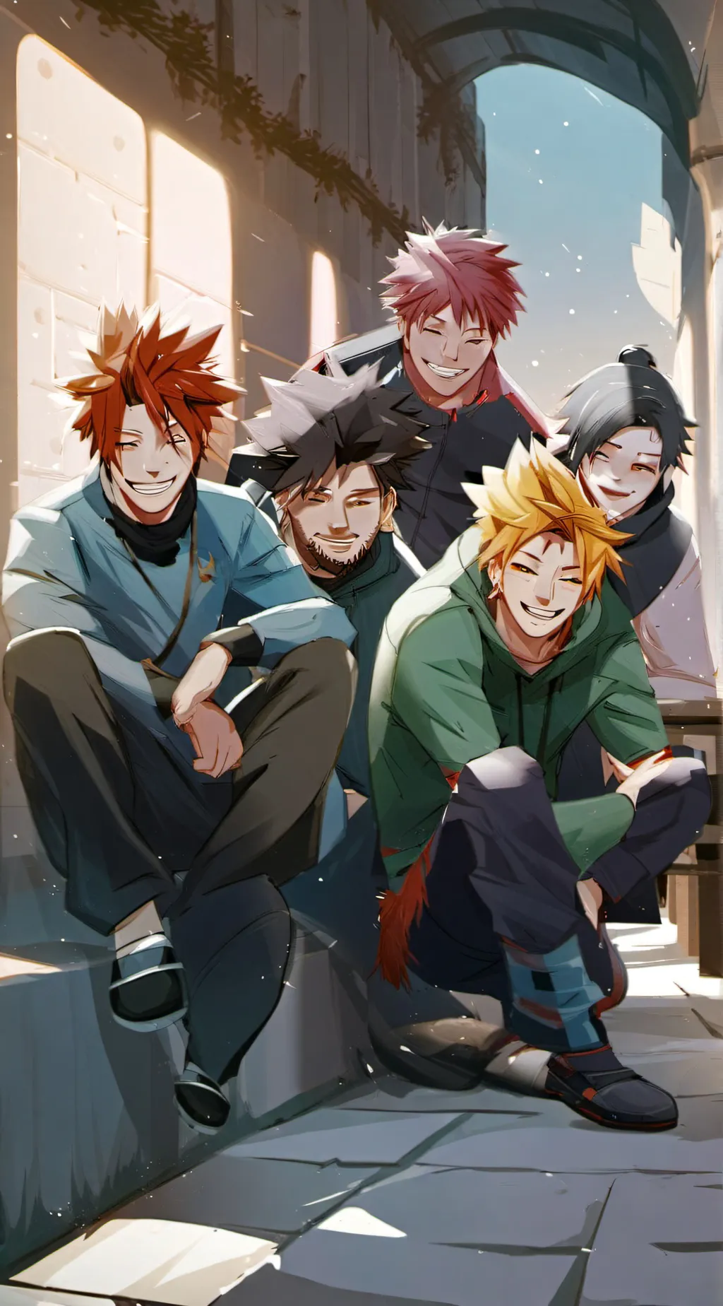 ai character: Baku squad💥 background