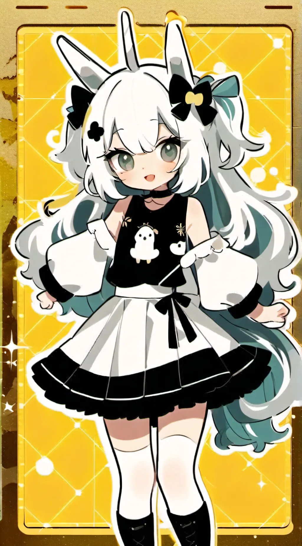 ai character: crafty corn  background